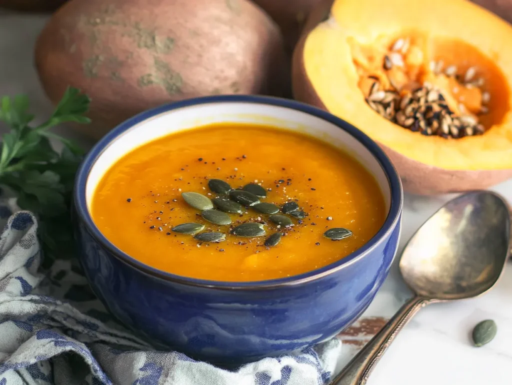 Squash Sweet Potato Soup