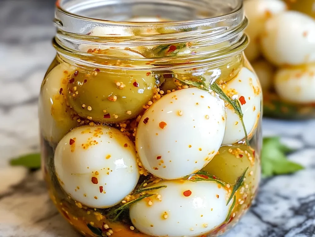 Spicy Pickled Eggs