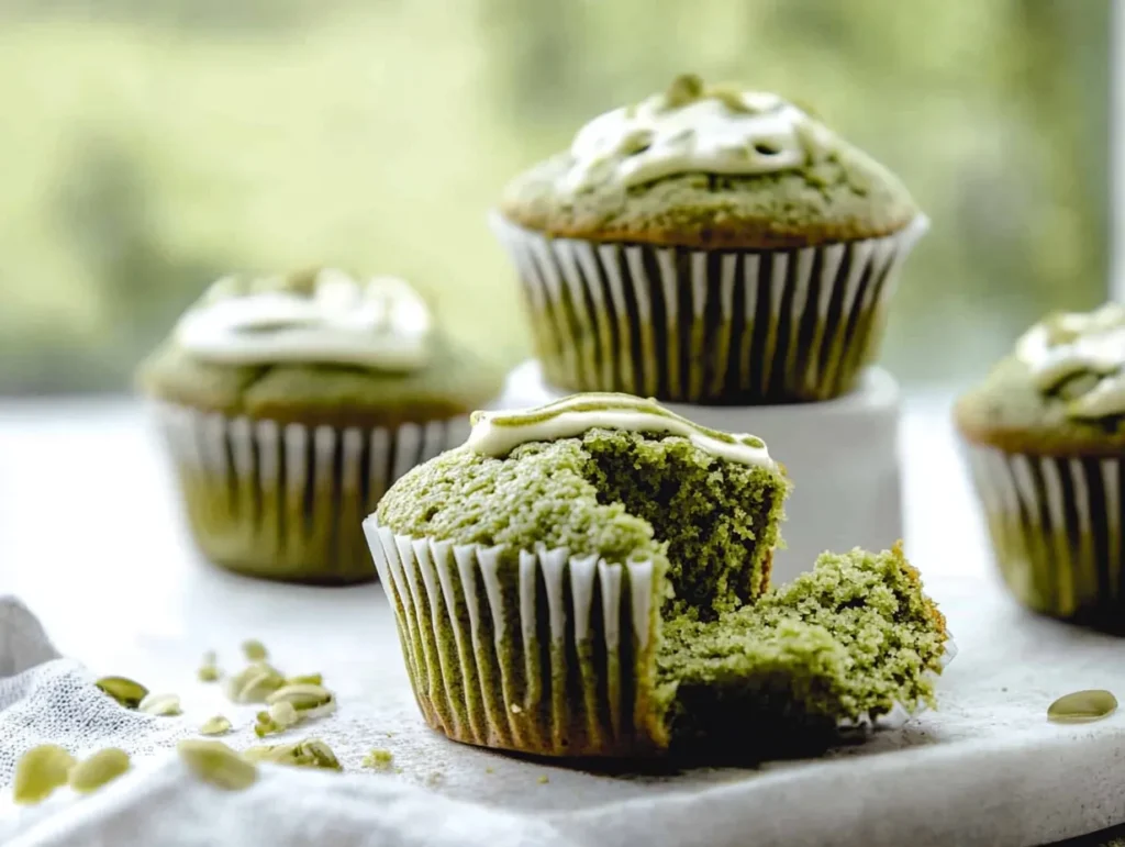 Matcha Muffin Recipe with Almond Flour