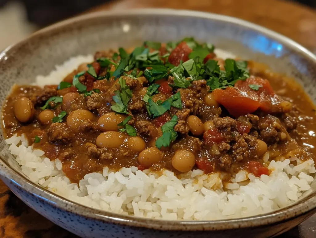 Pinto Beans with Chorizo Recipe and Rice