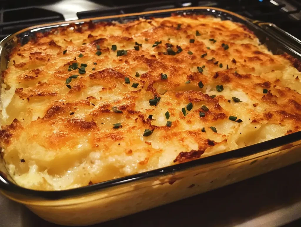 Irish potato casserole